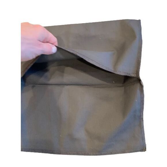 2 Fashionphile Large & Small Square Dust Bags - Empty Grey Storage Dustbags - Picture 6 of 6